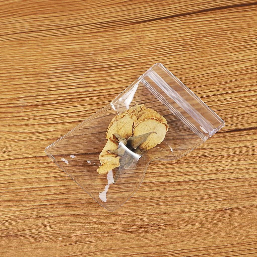 PVC Transparent Self Sealing Bag for Handmade Soap Dessert Accessories 50 Pcs