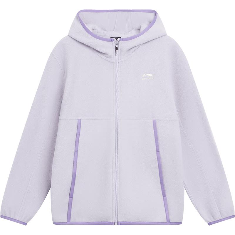 Детская толстовка с капюшоном и флисовой подкладкой Li-Ning 140