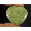 76Cts. AAA Natürlicher Unakit Herz Heilkristall Lose Edelstein 33X39X06MM SK-1837