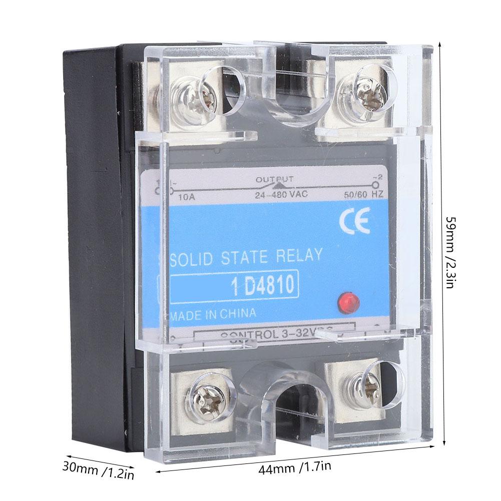 Releu Solid 332VDC Intrare 24480VAC Sarcină DC AC SSR Echipamente Electrice(BERM1D 4810 )