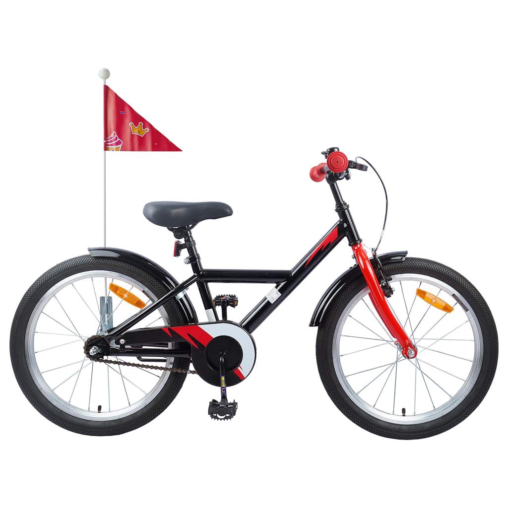 Kids  Bike 20 Inches for Ages 6 11 Black