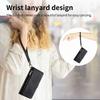 For Xiaomi 17 Pro Max Case Zipper Wallet Geometry Lines Leather Phone Cover with Strap