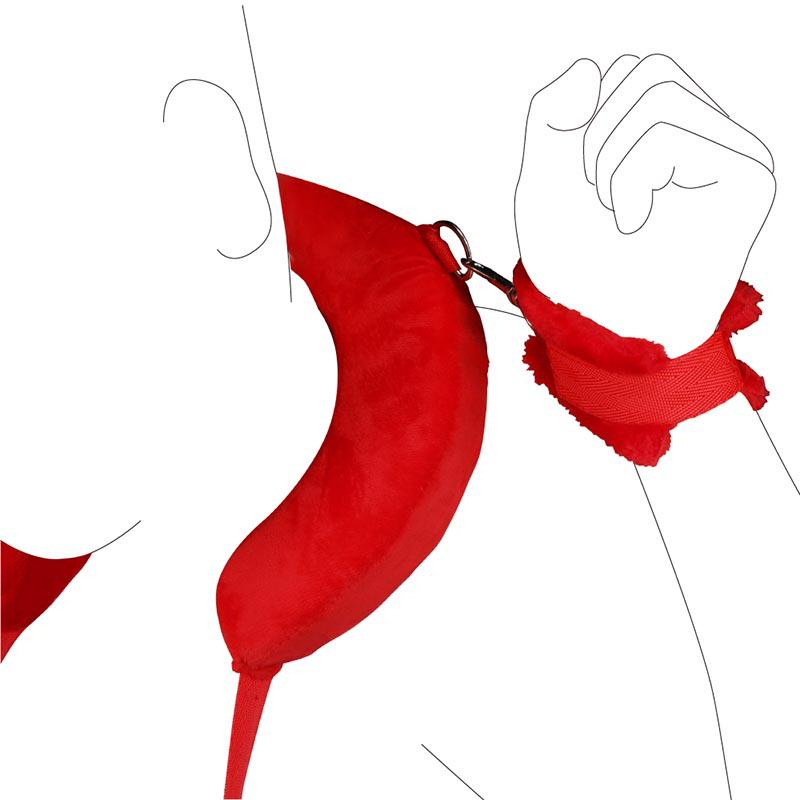 Adjustable Leg-Splitting Flirting Strap - Adult Positioning & Bondage Restraint Toy