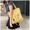 Canvas Tote Bag For Women Large Capacity Casual Shoulder Crossbody Urban Style