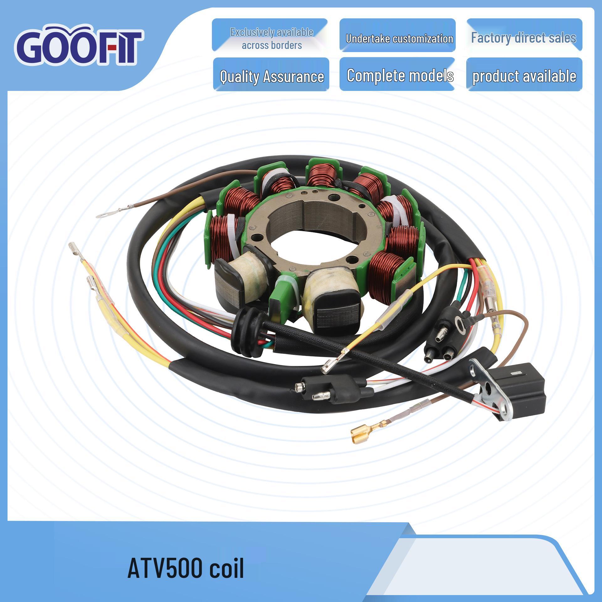 GOOFIT Stator Coil for Polaris ATV500