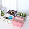 Fabric Storage Basket Cute for Baby Kids Pets Office Makeup Keys