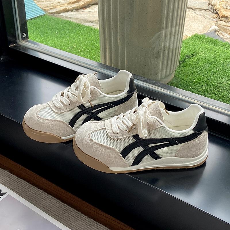 Thick-soled Women's New Spring and Summer Thin Little White Shoes Casual Sports Women's Shoes Are Ugly and Cute