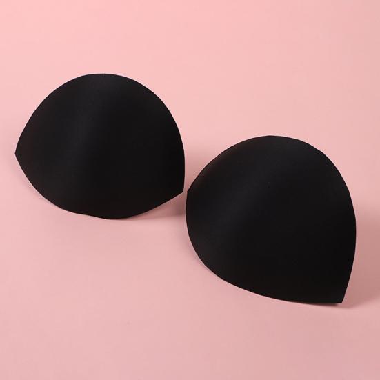 1 Pair Bikini Padding Inserts Foam Triangle Sponge Chest Pads Inserts Breathable Push-Up Pads for Swimsuits for Swimsuits Sports Bras And Dresses
