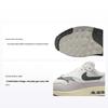 Air Max 1 Açık Kemik Demir Grisi Erkek Spor Ayakkabı Kaşmir Foton Tozu Zirve Beyazı HJ3498-007