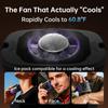 MUXNW Ventilador Waistban Rechargeable Clip-On Waist Fan with Ice Cooling Plate, 8000mAh Portable Hands-free Belt Fan for Campin