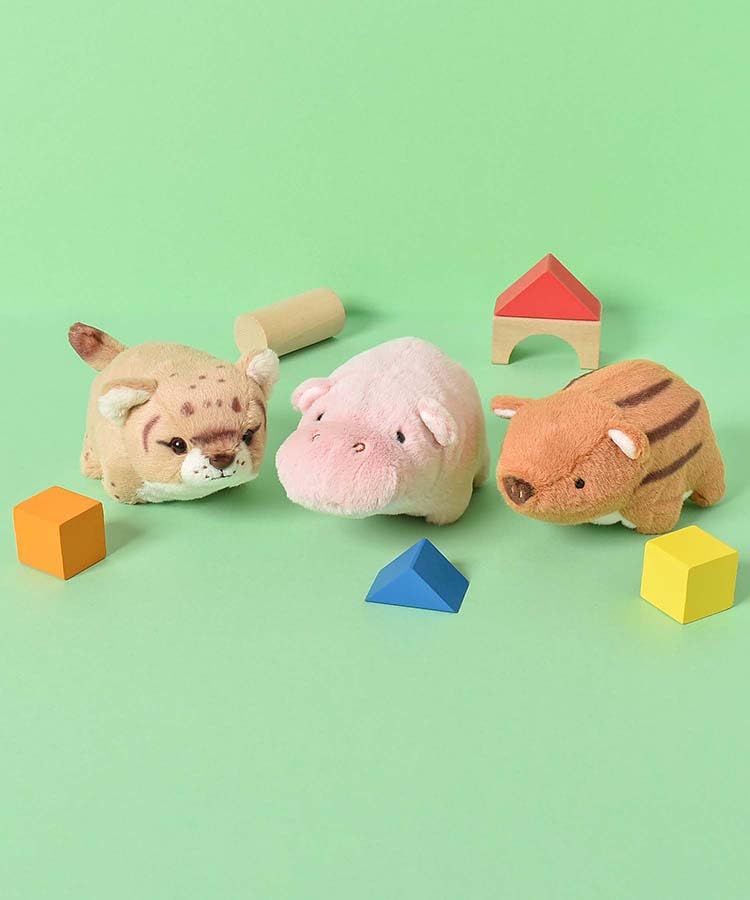 Bleu Bleuet Chubby Baby Land Creature Plush Mascot (Hipster)