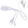 1.8M Power Cord Cables Eu Plug Switch Cable For T5 Led Tube T8 Power Charging Wire Connection