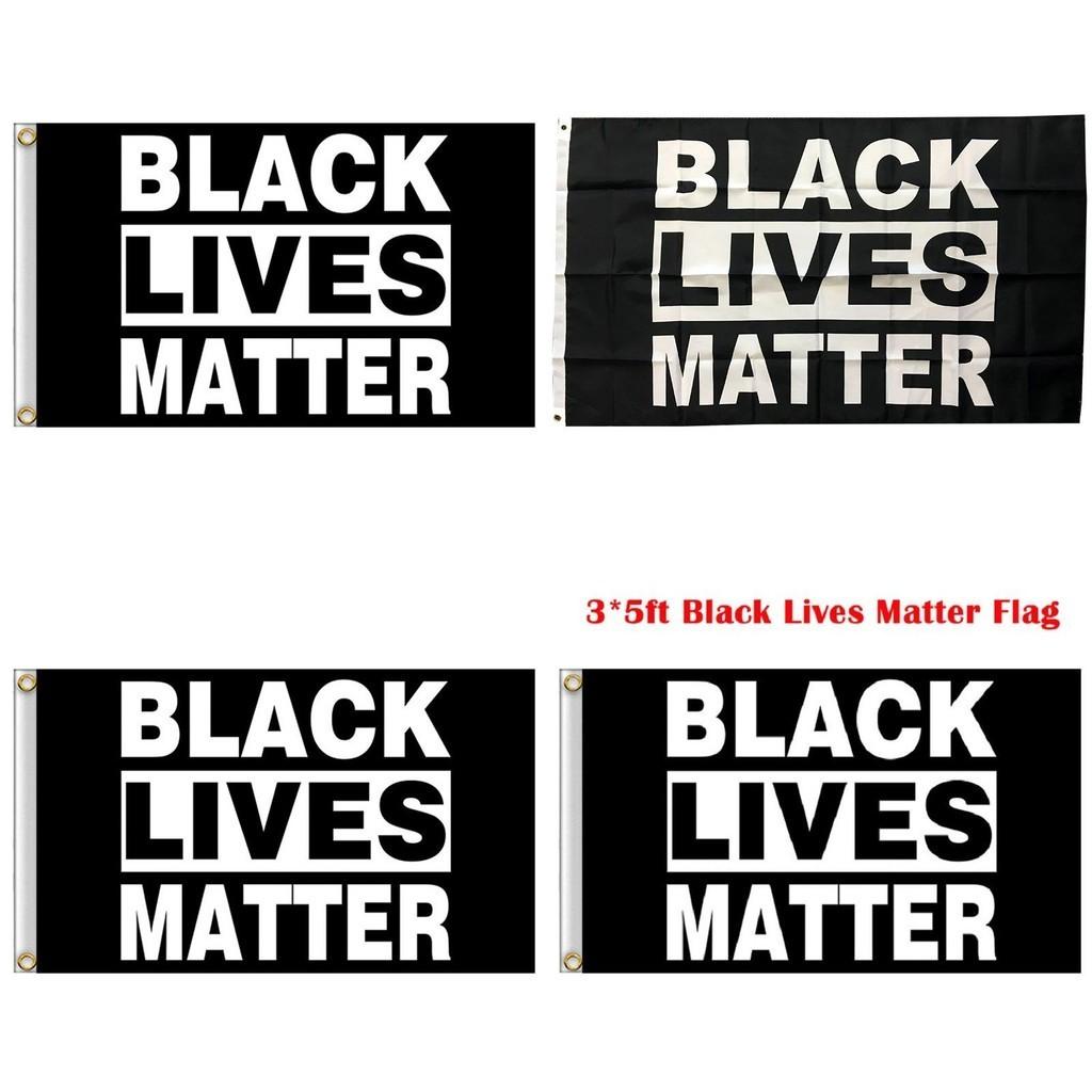 Hochwertiges 3x5ft Black Lives Matter Banner aus UV-beständigem Polyestergewebe