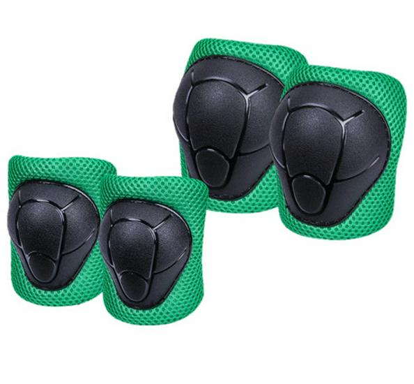 Kids Skateboard and Ice Skating Knee Pads & Protective Gear Set for Balance Bikes and Roller Skating