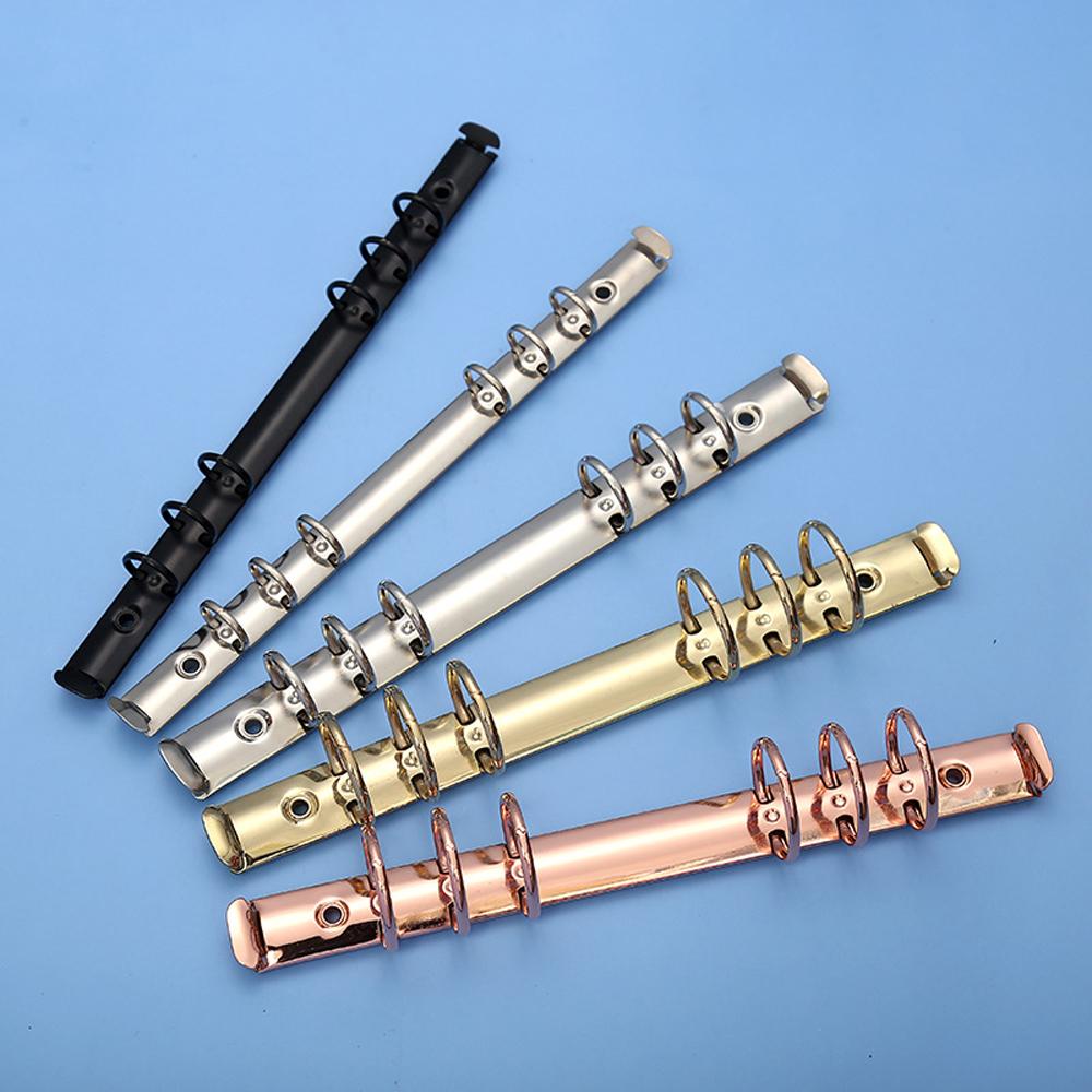 Clip Metal Notebook Loose-leaf Ring Spiral Rings Binder Clip Binding Hoops File Folder Refillable