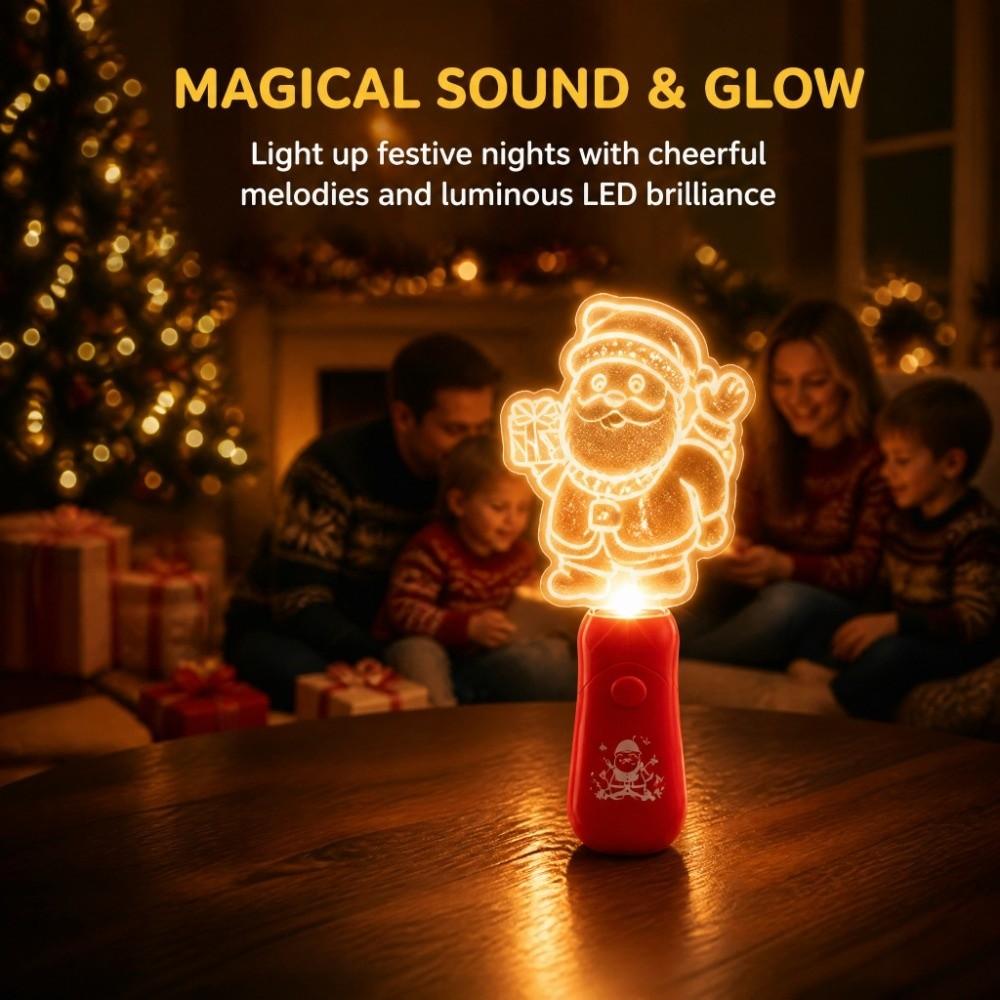 Smooth Plastic LED Light Up Stick LED Flashing Lights Handheld Toy Family Gatherings