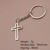 Hot Selling Simple Cross Keychain Pendant
