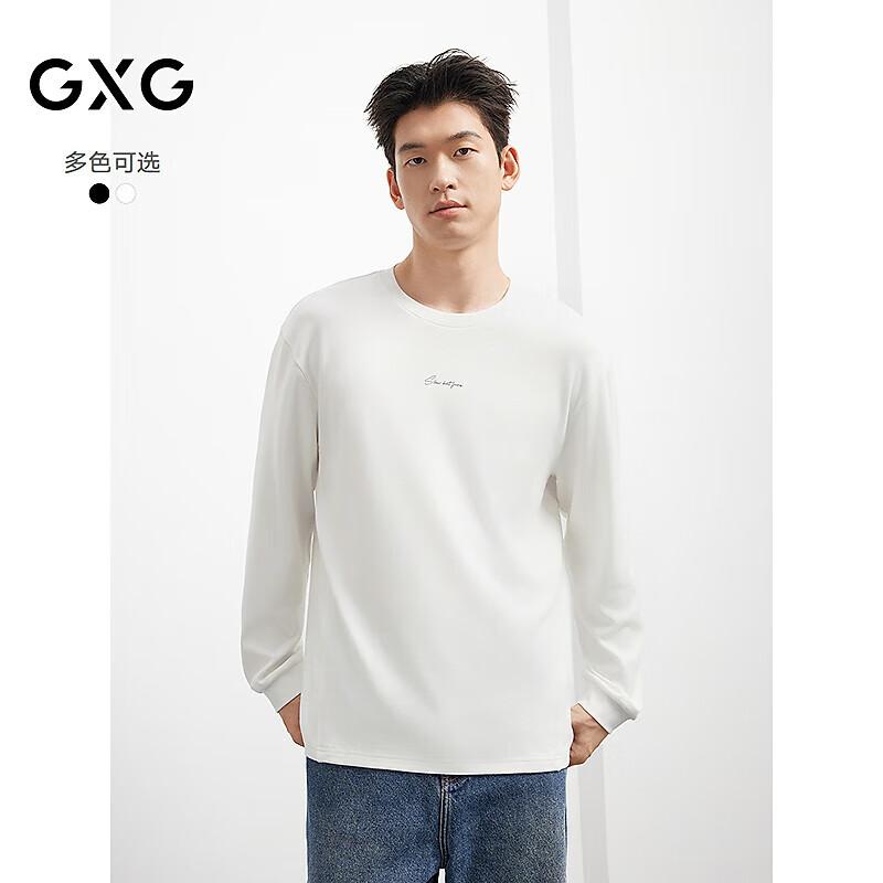 GXG Men s Autumn Embroidered Logo Long-Sleeve T-Shirt XXL