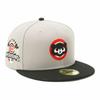 New Era Cap 59FIFTY 14562009 NER35C4087 MLB Chicago Cubs CUB SIDE PATCH ONSPOTZ Exclusive Hat 5950 Side Patch Straight Flat Visor Stylish Street Brand