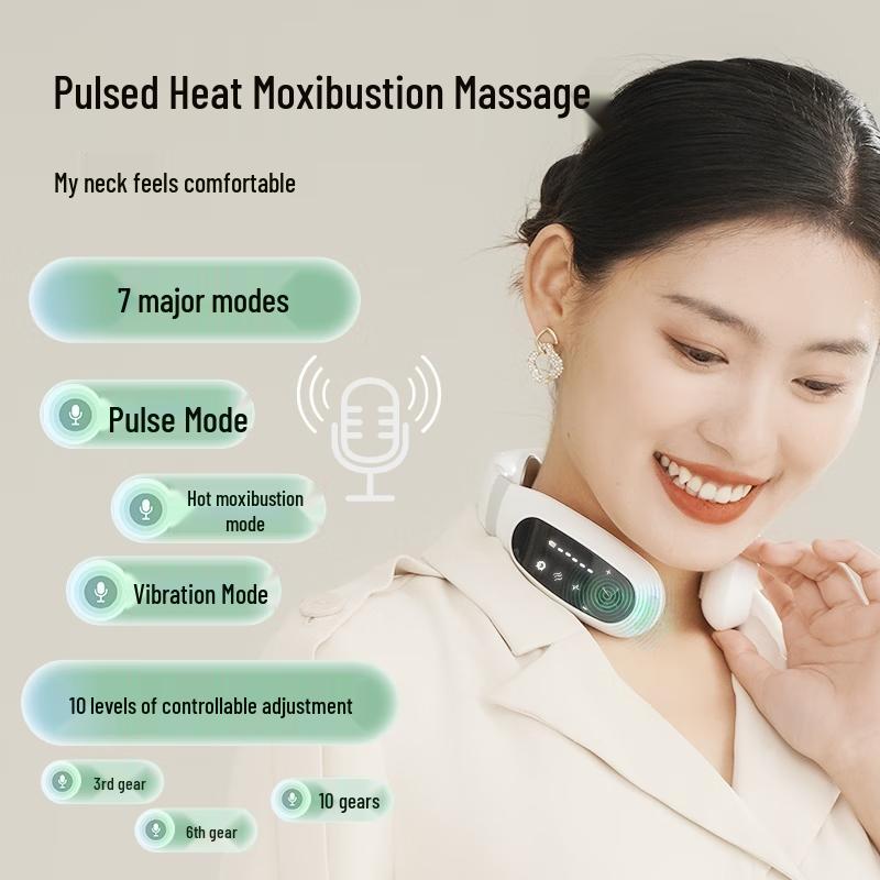 Hezheng Neck & Shoulder Massager Wellness Gift Set CN plug (adapter included)