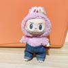 Clothes Only] For 17cm Labubu I II Idol Dolls DIY Accessories Gifts Korea Kpop Exo Idol Dolls Overalls Clothing Cute Mini Plush Doll'S Clothes