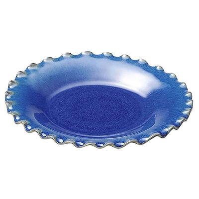 Aito Seisakusho [Gunjou] Fuchino Teller 5 Zoll ca. 17 cm Mino Ware Hergestellt in Japan 288007