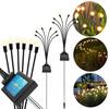 Solar Garden Stake Lights Decorative LED RGB Balls