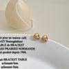 Mini Simple Metal Stud Earrings Simple French Glossy Earrings Fashion Ear Studs