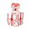 Surprise Valentine's Day Cash Pull Box Love Heart DIY Money Holder Birthday Cash Gift Paper Funny Birthday Money Box Wedding