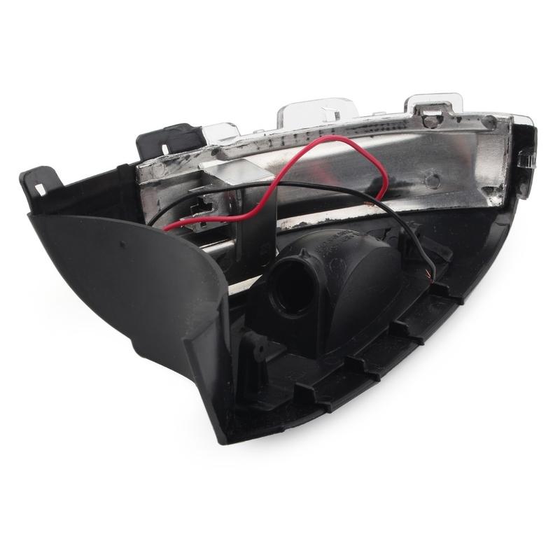 Powerful Car Side Mirror Turn Signal Light For Tiguan 2008-2016 Sharan 2011-2016 Rear View Mirror Lamp Black Right
