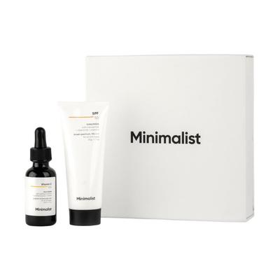 Skin Lightening and Sun Protection Gift Set (30 Ml + 50 G), Brightening & SPF Skincare Gift Set,