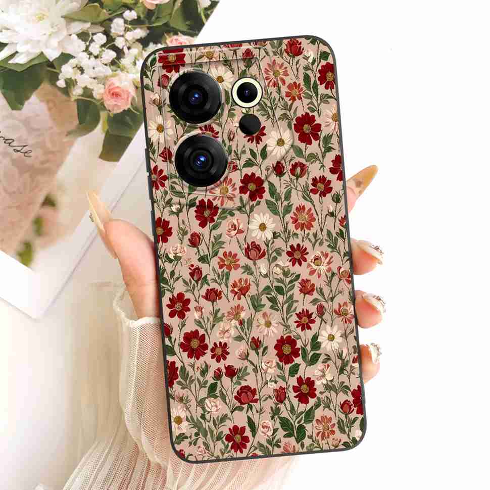 For Tecno Camon 20 Premier 5G Case CK9n Silicone Back Cover For Camon 20Premier 5G Simple Colorful Printing Phone Cases Fundas