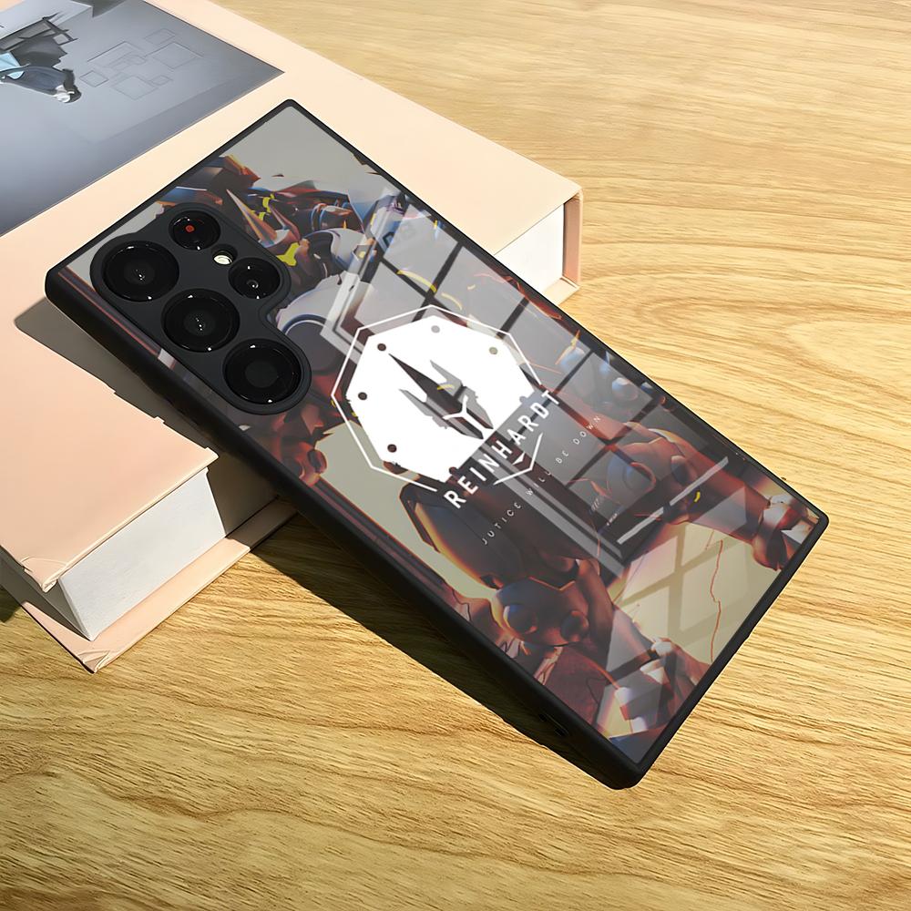 Game Overwatch Phone Case For S25 Ultra Samsung S26 S24 Fe S22 S20 S23 21 Plus A54 A34 A53 A16 Glass Cover