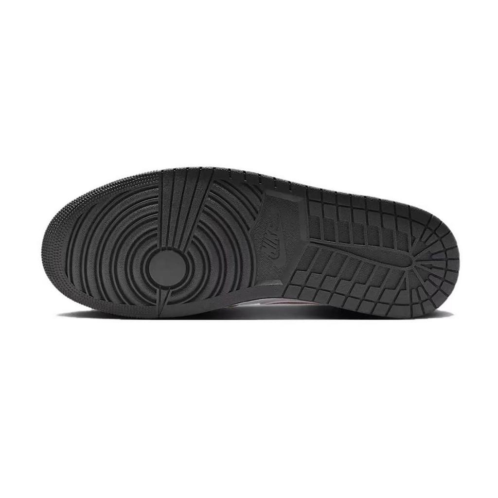 Jordan Air Jordan 1 Black Brown AJ Cushioning, Wear Resistant Low top Vintage Basketball Shoes Unisex 553558-165(Team766-AJ )
