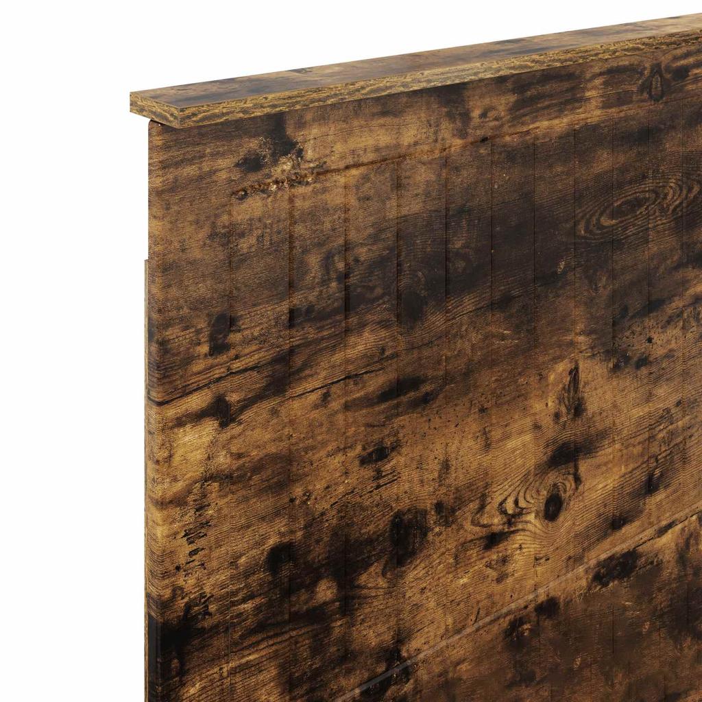 Headboard with Smoked Oak Headboard 80 cm Wood Based Panel