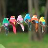 1Pcs Cute Artificial Birds Fake Foam Animal Simulation Feather Birds Models Tit Diy Craft Home Garden Ornament Decoration