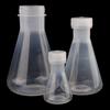 50ml-1000ml Lab Plastic Erlenmeyer Flask – Conical Container Bottle with Screw Cap for Laboratory Experiments