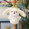 Plush Bunny Keychain Toy With Cute Ears For Wedding Gifts And Bag Decor