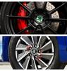 2025 Hot 4Pcs 56mm Car Hub Cap Badge Logo Decal For Skoda Octavia KAMIQ KODIAQ SUPERB RAPIDFABIA YETI Wheel Sticker Styling Acce