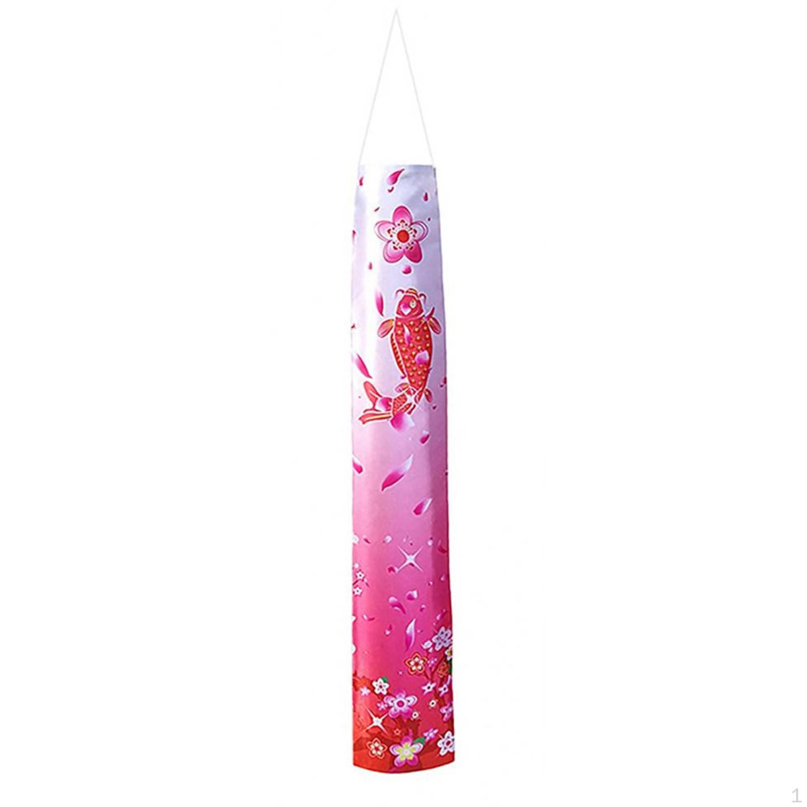 

Colorful Japanese Carp Windsock Koinobori Hanging Decoration for Outdoor Spaces Style A