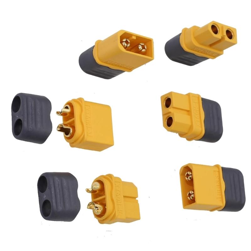 5/10 Pair XT60H Connectors Male Female Power Quick Release Connectors Battery Motor 3D Printer Toy Vehicle Equipment