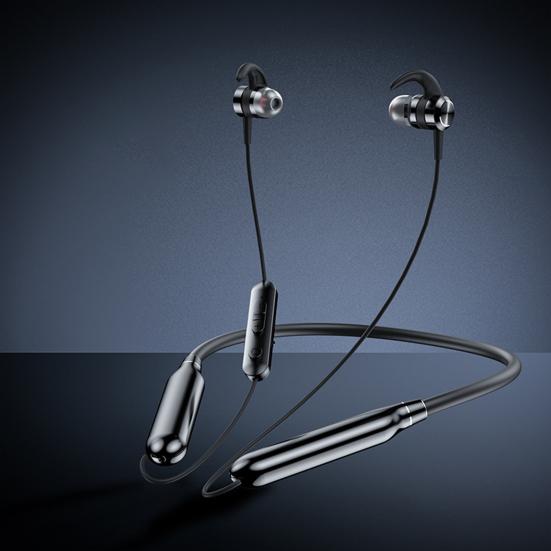 Neckband Earphone Magnetic Noise Reduction IPX5 Waterproof Sport Wireless Bluetooth-compatible Headset for Mobile Phone