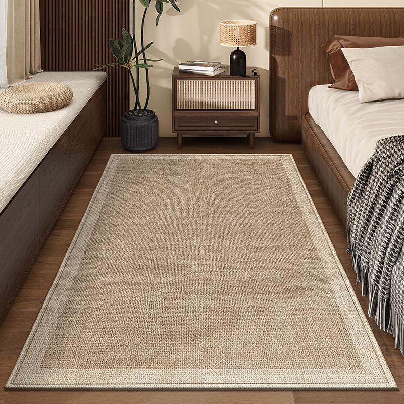 Bedroom Carpet Easy To Maintain Chinese Classical Style Dirt Resistant Carpet Household Bedside Carpet