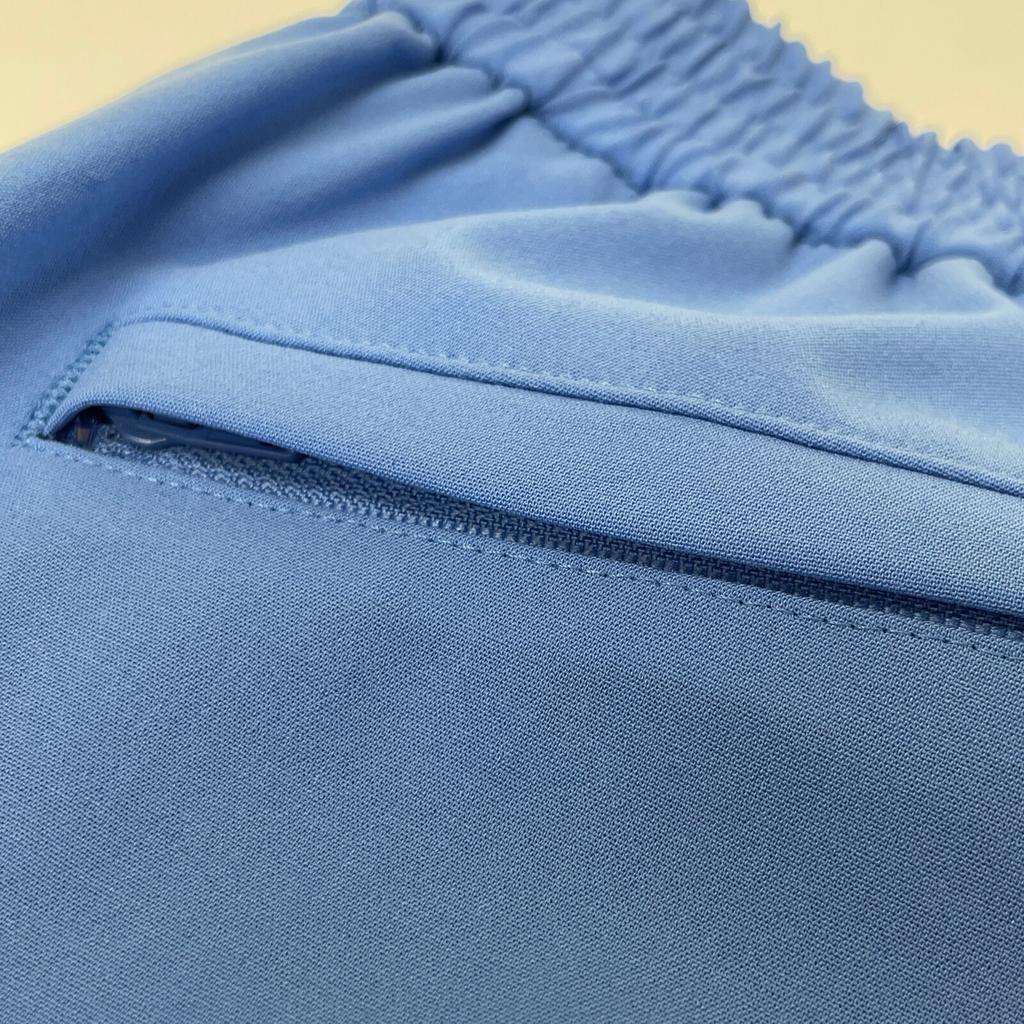 HYKE 22AW Tapered Cropped Pants Bottoms 1 Light blueUsed