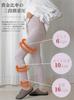 Maison Peony Fluffy Pajama and Cold Weather Room Socks Women's Leggings, Compression, High-Waisted, Warm, (JP, Alphabet, M, Standard, Lilac)
