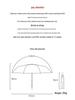 Anti-UV Folding Parasol: Fresh Black Glue Umbrella for Sun and Rain