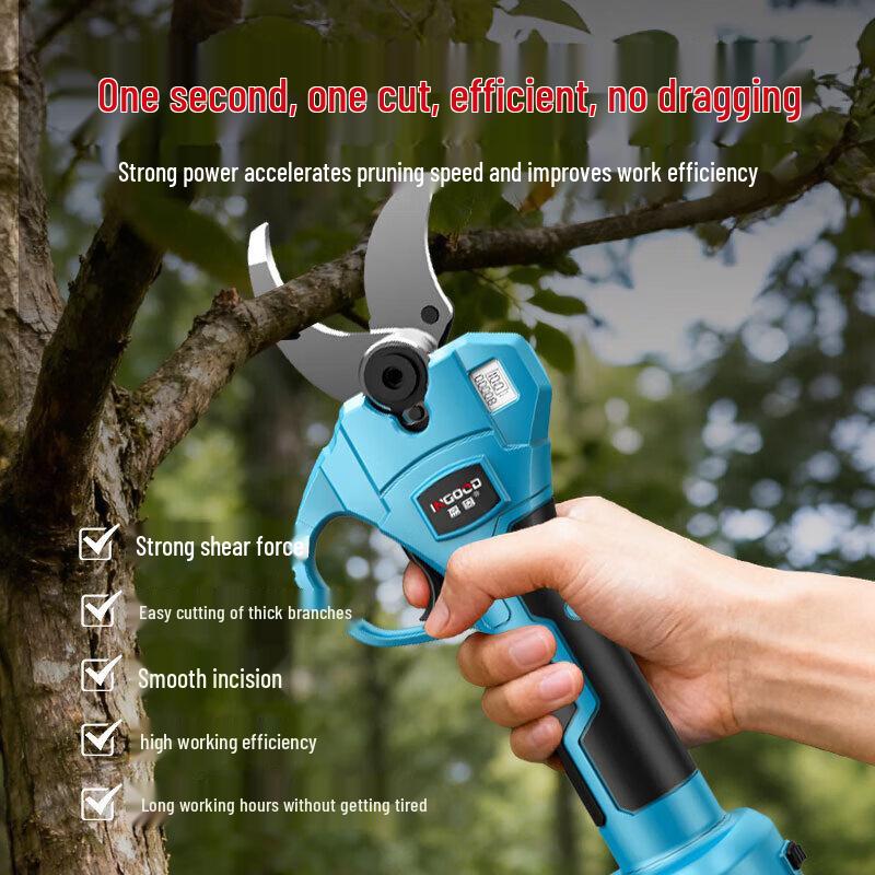 YINGGU YGCQ012 Cordless Electric Pruning Shears CN Plug (adapter Included)