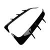 Decalcomania Sfiato Aria Diffusore Paraurti Posteriore BMW X6 G06, Nero Lucido