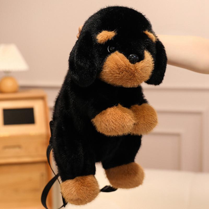 Niet-giftige 45cm Nieuwe Stijl Dierlijke Pluche Rugzak HondKat Pluche Rugzak Mode Zachte Crossbody Tas Modeartikelen Verjaardagscadeau