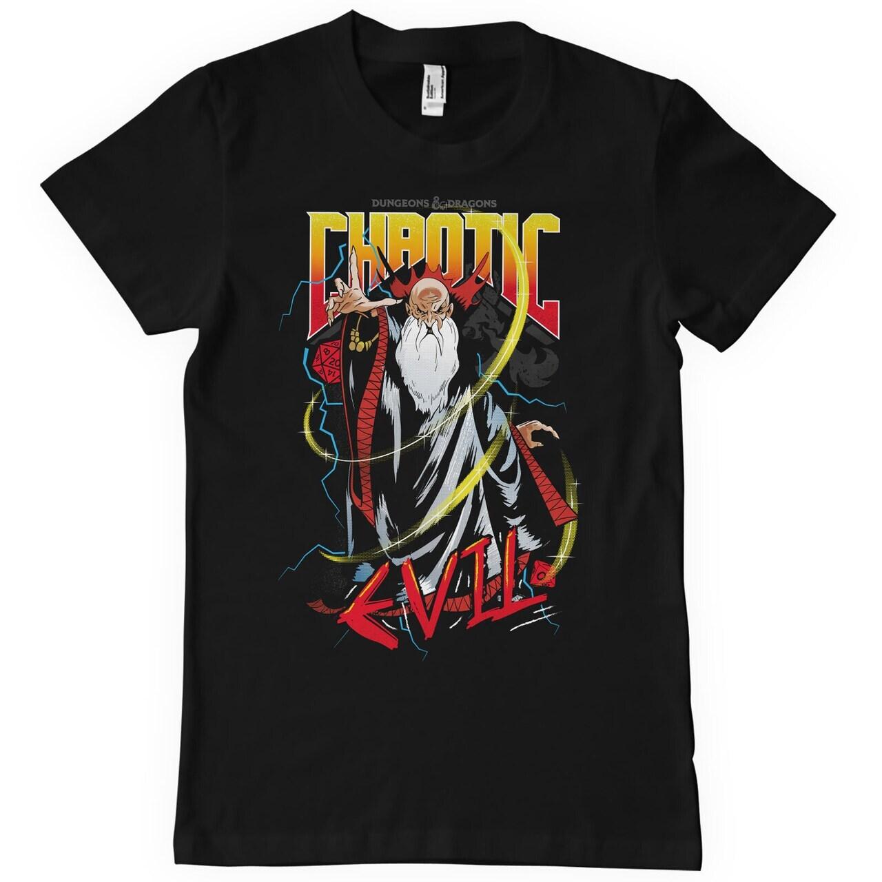 Licenza Ufficiale Dungeons Dragons Chaotic Evil T-Shirt S-5XL Taglie S